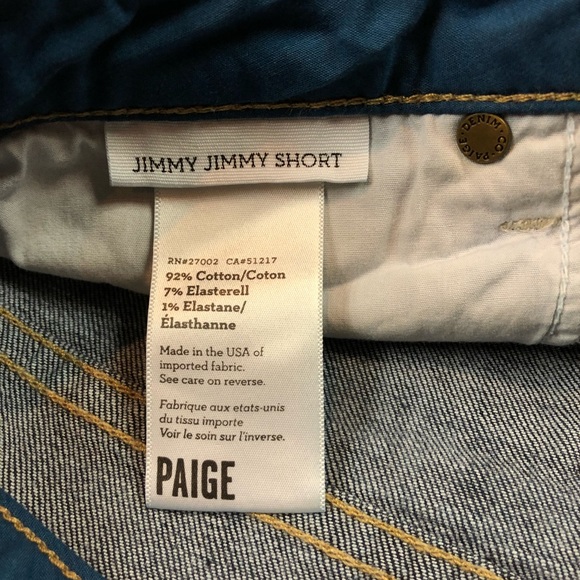 SOLD•| Paige Jimmy Jimmy Shorts - Picture 7 of 7